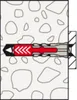 Fischer DUOPOWER 10x50 50 pz. Anteprima dell’immagine prodotto 23