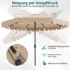 Slnečník COSTWAY 300 cm, záhradný slnečník s kľukou a Náhľad obrázku produktu 6