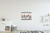 MuchoWow® Textilposter Blumen - Tulpen - Marmor 60x40 cm Produktbild-Vorschau 2