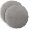 vidaXL Kussenhoezen, 2 stuks, HEERLEN, lichtgrijs, Ø 50 cm, Productafbeelding-voorbeeld 1