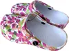 Clogs mit bunten Blumenmuster Produktbild-Vorschau