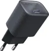 A black Anker 511 Nano 4 30W USB-C charger with European plug. Voir les images du produit