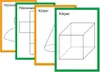 TimeTEX Karten "Geometrische Körper" aus Pappe A4, 57-tlg. Produktbild-Vorschau 1