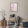 Gerahmtes Poster - Schwarzer Rahmen - Magnolie Blumen Rosa Produktbild-Vorschau 7