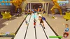 A scene from the video game Kingdom Hearts Melody of Memory, showing characters on a musical stage. Produktbild-Vorschau