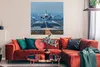 MuchoWow® Poster Flugzeug landet in China 100x100 cm - Produktbild-Vorschau 2