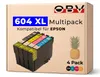 Kompatible Druckerpatronen 604XL für Epson, 4er Set Produktbild-Vorschau 1