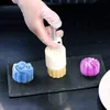 Mooncake Mould Press 50 g 11 razítek Květiny Trojúhelníková Náhled obrázku produktu 3