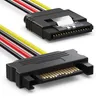 deleyCON 0,15m S-ATA Strom-Adapter Y-Adapter - 1x SATA Produktbild-Vorschau 2