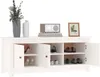 vidaXL Scarpiera bianca 110x38x45,5 cm in legno di pino Anteprima dell’immagine prodotto 10