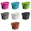 A collection of seven balcony planters in various colors, arranged in a grid. Anteprima dell’immagine prodotto