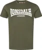 Herren T-Shirt normale Passform FULWOOD Olive/White XL Produktbild-Vorschau 2