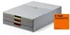 DURABLE Schubladenbox VARICOLOR® 3, 760327 mehrfarbig Produktbild-Vorschau 1