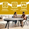 Mesa Comedor Extensible, Tablero Laminado de 36 mm Redonda Vista previa de la imagen del producto 5