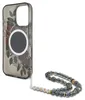 Guess, kompatibilní s MagSafe, IML Flowers Case s řemínkem Náhled obrázku produktu 5