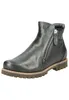 A single gray leather boot is shown against a white background. Produktbild-Vorschau