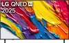 A television screen displaying a colorful abstract painting. Produktbild-Vorschau