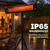 Outsunny Infrarot Heizstrahler 2500W Terrassenstrahler mit Produktbild-Vorschau 5