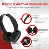 Marketing image highlighting features of headphones. Produktbild-Vorschau