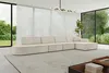 ALTDECOR Ecksofa in L-Form IREA-L3-v3 412x165x77 cm Beige Produktbild-Vorschau 3