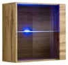 Vitrine suspendue RIONATA 8 – chêne wotan Voir les images du produit 1