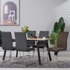 A dining room setting with a table and chairs. Náhled obrázku produktu