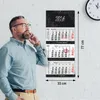 3 Monatskalender 2026 Wandkalender mit Schieber - "Block Produktbild-Vorschau 3