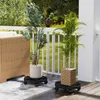 COSTWAY Rouleau à plantes Outdoor, planche à roulettes pour Voir les images du produit 9
