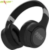 A black over-ear Bluetooth headset with a digital display on the right earcup. Produktbild-Vorschau