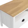vidaXL Szafka pod TV Hill White 158x40x47 cm lite drewno Podgląd zdjęcia produktu 10