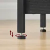 Songmics Beistelltisch mit Steckdosenleiste, anthrazitgrau Produktbild-Vorschau 7