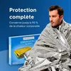 Comformidable Couvertures de survie d'urgence, pack de 6 - Voir les images du produit 8