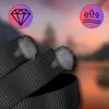 Cintura da uomo elasticizzata nera con fibbia automatica Anteprima dell’immagine prodotto 11