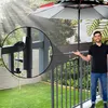 Terrassenschirmklemme, Sonnenschirmhalter, Balkongeländer, Produktbild-Vorschau 4