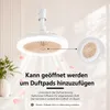 30W stropní ventilátor s osvětlením, 3 barevné teploty, Náhled obrázku produktu 7