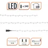 LED Weihnachts Lichterkette warm weiß -  18 m / 240 LED - Produktbild-Vorschau 2