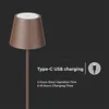 Lampadaire ajustable V-TAC - IP54 - Corps en Corten - 4W - Voir les images du produit 10
