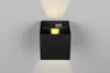 Reality Talent LED Wandleuchte  2x0,5W 10cm Schwarz Matt Produktbild-Vorschau 12