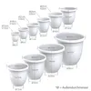 Plastard Blumentopf Capri Ø 35x30 cm Weiß - Pflanzkübel Produktbild-Vorschau 5