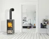 Fireplace Zaria, Freistehende Feuerstelle, Geschlossen, Produktbild-Vorschau 2
