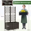 COSTWAY Sadzarka z kratą, kratą i samonawadnianiem, Podgląd zdjęcia produktu 3