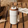 Termos do kawy z wskaźnikiem temperatury, przenośny, Podgląd zdjęcia produktu 4
