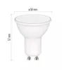 EMOS GoSmart CCT+RGB LED-Lampe dimmbar 4,8W GU10 WiFi Produktbild-Vorschau 3