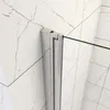 AICA Drehtür 80x180cm Nischentür Schwenktür 5mm NANO Produktbild-Vorschau 5