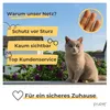 PiuPet® Katzennetz für Balkon I transparent I inklusive Produktbild-Vorschau 5