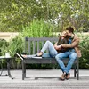 Panchina da giardino KOMFOTTEU a 2 posti, panchina Anteprima dell’immagine prodotto 6