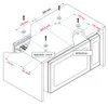PKM MW700-20 UB2, Arbeitsplatte, Solo-Mikrowelle, 20 l, 700 Produktbild-Vorschau 11