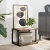 vidaXL Stojan na tiskárnu Artisan dub 41 x 28 x 33,5 cm Náhled obrázku produktu 5