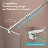 doporro Luxus Duschwand für Dusche Duschabtrennung Produktbild-Vorschau 5