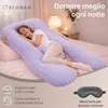 Cuscino per chi dorme sul fianco ELONEO con fodera, cuscino Anteprima dell’immagine prodotto 3